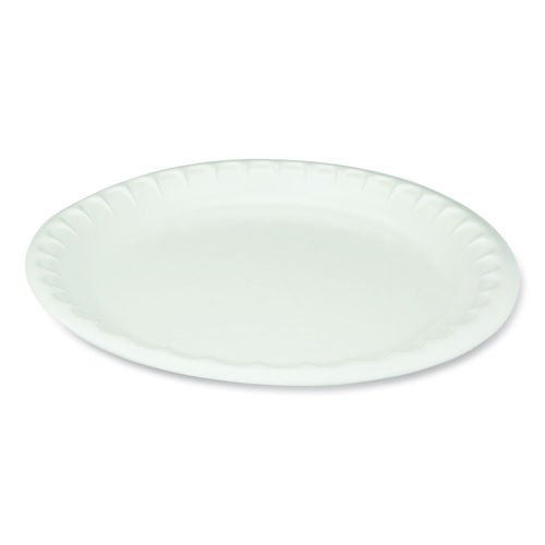 Picture of PCT 0TK10010000Y 10.25 in. Laminated Foam Dinnerware Plate, White