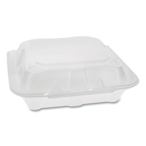 Picture of PCT YTD18801ECON 8 in. Dual Tab Lock Economy Container, White