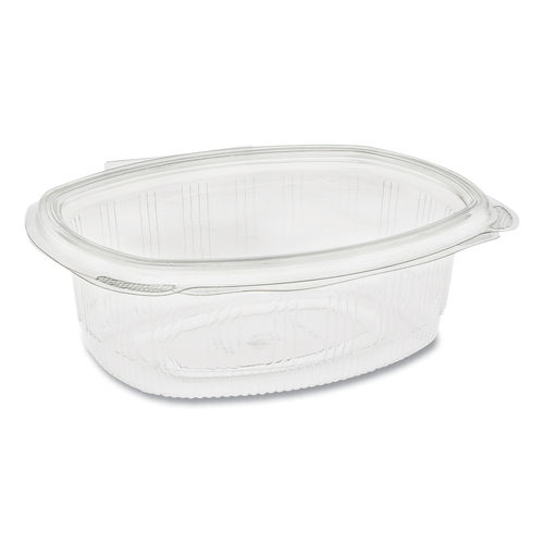 Picture of PCT YCA910240000 24 oz EarthChoice PET Hinged Lid Deli Container, Clear