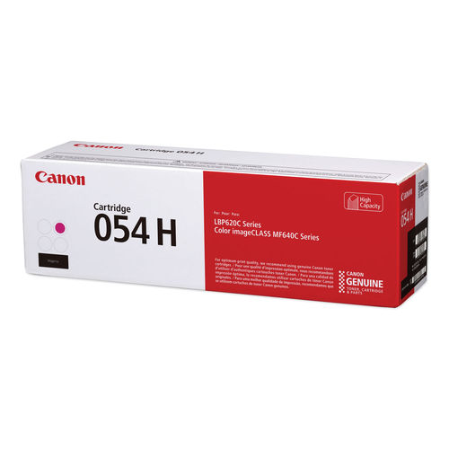 Picture of Canon 3026C001 054H High-Yield Toner Cartridge&#44; 2300 Page-Yield - Magenta