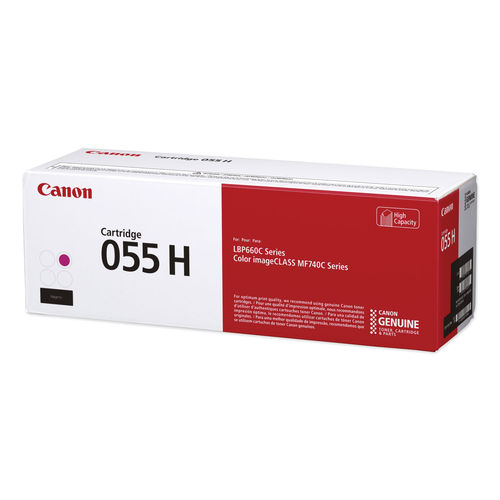Picture of Canon 3018C001 055H High-Yield Toner Cartridge&#44; 5900 Page-Yield - Magenta