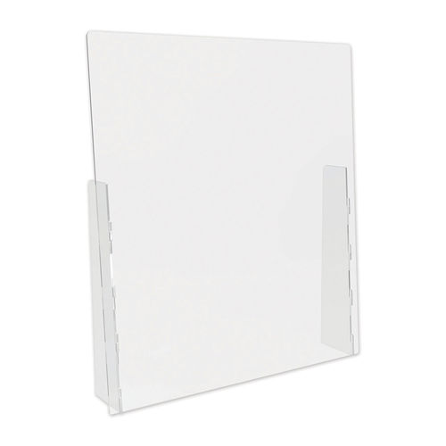 Picture of Deflecto PBCTA3136F Clear Acrylic Counter Top Barrier - 31.75 x 6 x 36 in.