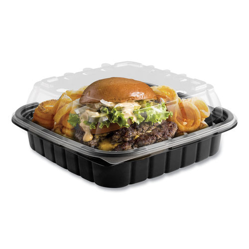 Picture of Culinary Squares 4118501 Crisp Foods Technologies Container, Black - 2 Piece