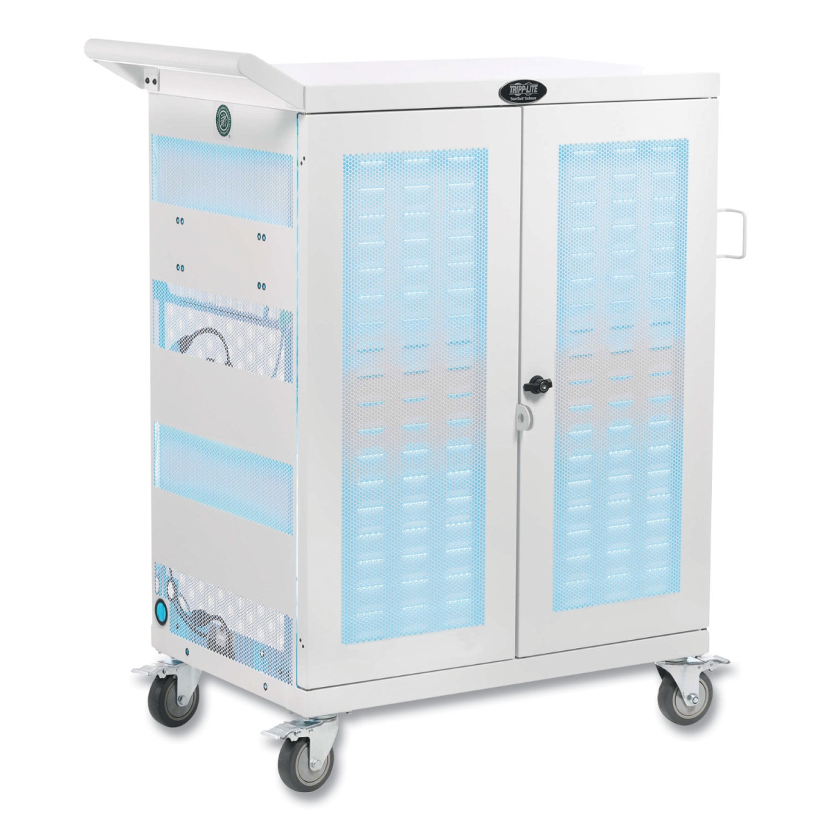 Picture of Tripplite CSC32ACWHG Medical Tablet UV Sterilization & Charging Cart