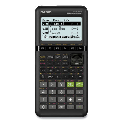 Picture of Casio Enterprises FX9750GIII Graphing Calculator&#44; Black