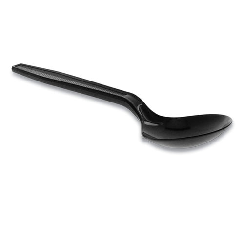 Picture of PCT YMWSSE Heavy Medium Soup Spoon&#44; Black