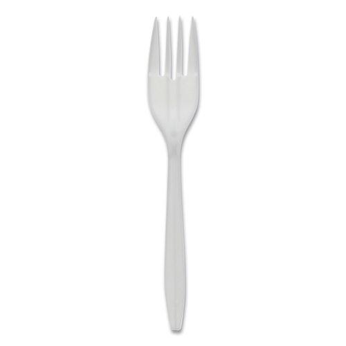 Picture of PCT YFWFWCH Filedware Cutlery Forks&#44; White