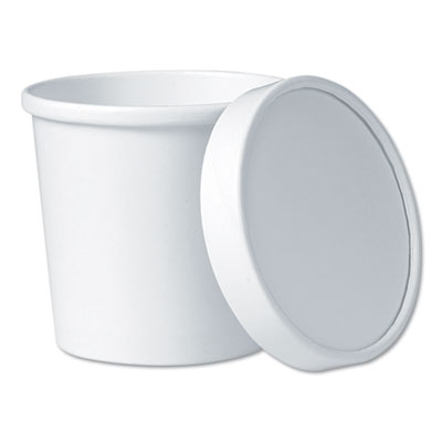 Picture of Dart KHSB12AWH 12 oz Food Lid Container&#44; White