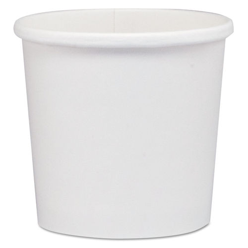 Picture of Solo Cup HS4125WH 3.06 in. 12 oz Flexstyle Double Poly Paper Containers, White - 25 per Bag