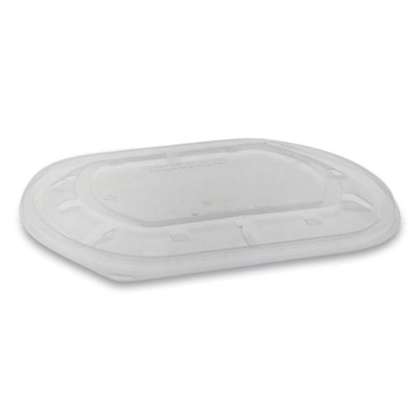 Picture of Pactive YCN8463S00D0 9.38 x 8 x 0.38 in. ClearView MealMaster OPS Flat Lids with Fog Gard Coating, Clear - Large