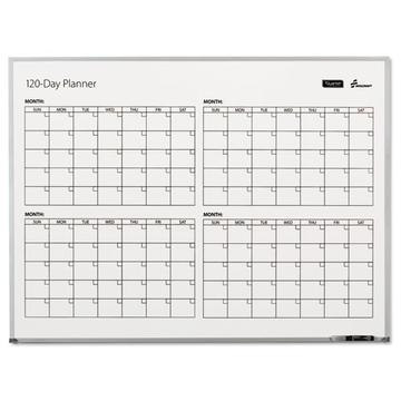 Picture of Nib - Nish 6222133 7110016222133 4-Month Dry Erase Calendar Board - 48 x 36 in.