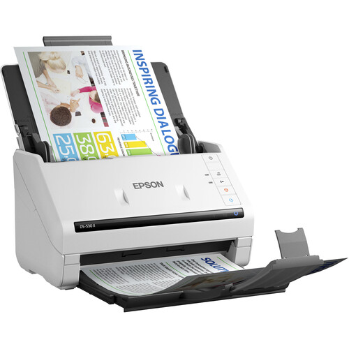 Picture of Epson America B11B261202 DS-530 II Color Duplex Document Scanner - 50 Sheet
