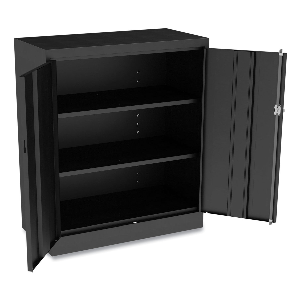 Picture of Alera ALECME4218BK 150 lbs Economy Assembled Storage Cabinet&#44; Black