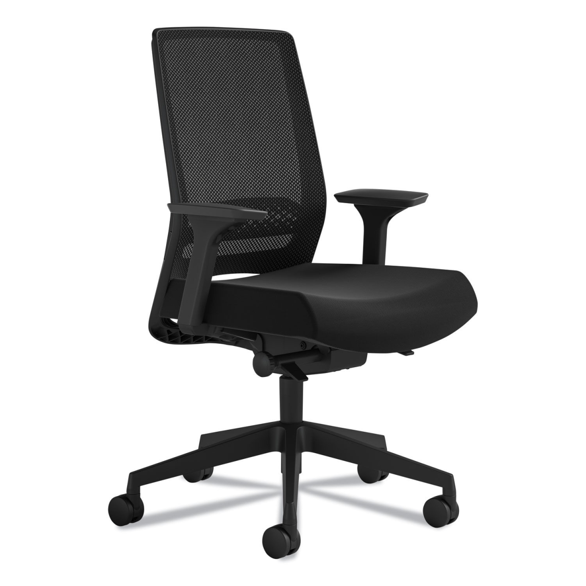 Medina Deluxe Task Chair, Black - 18 x 22 in.