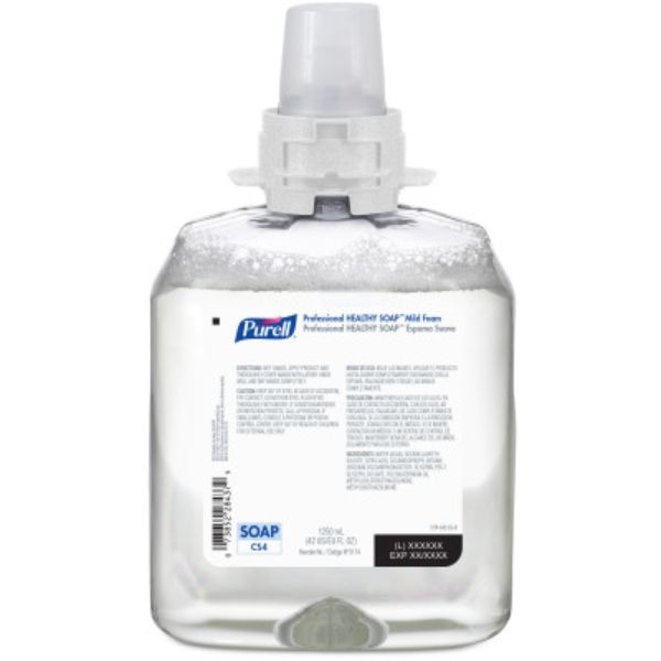 1200 ml Professional Healthy Soap Mild Foam, Case of 4
