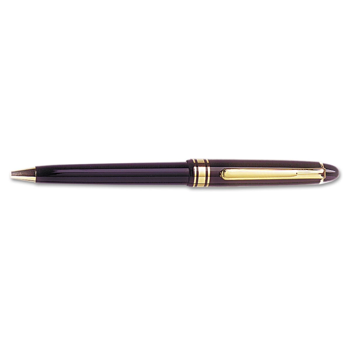 Picture of AbilityOne 7520014511065 Push Cap Ballpoint Pen - Medium Point - Black