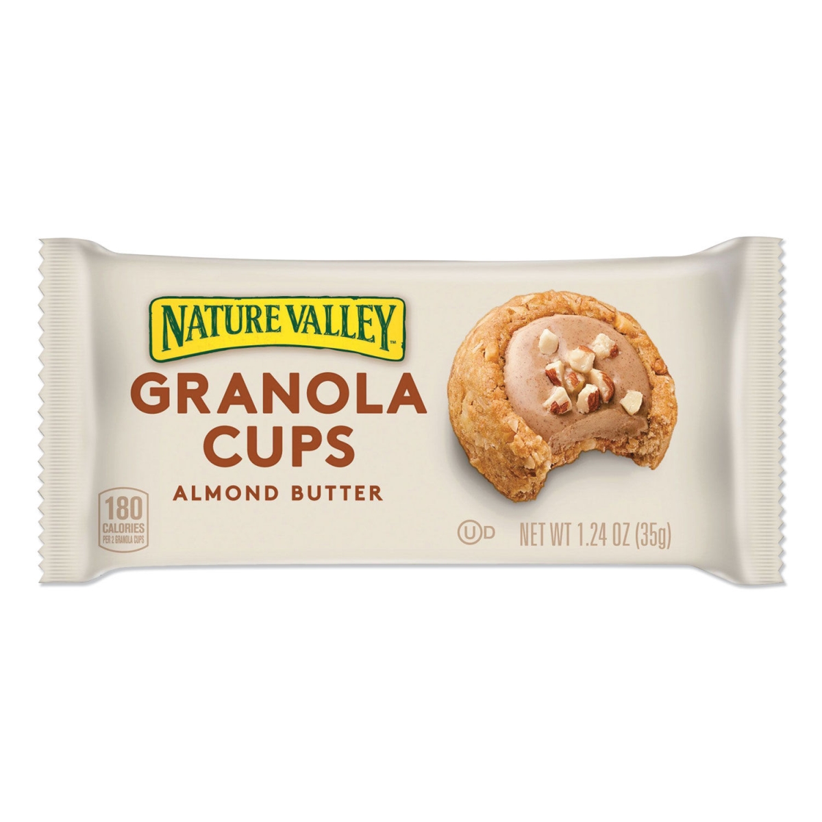 Picture of General Mils GEM49134 1.24 oz Granola Cups Almond Butter