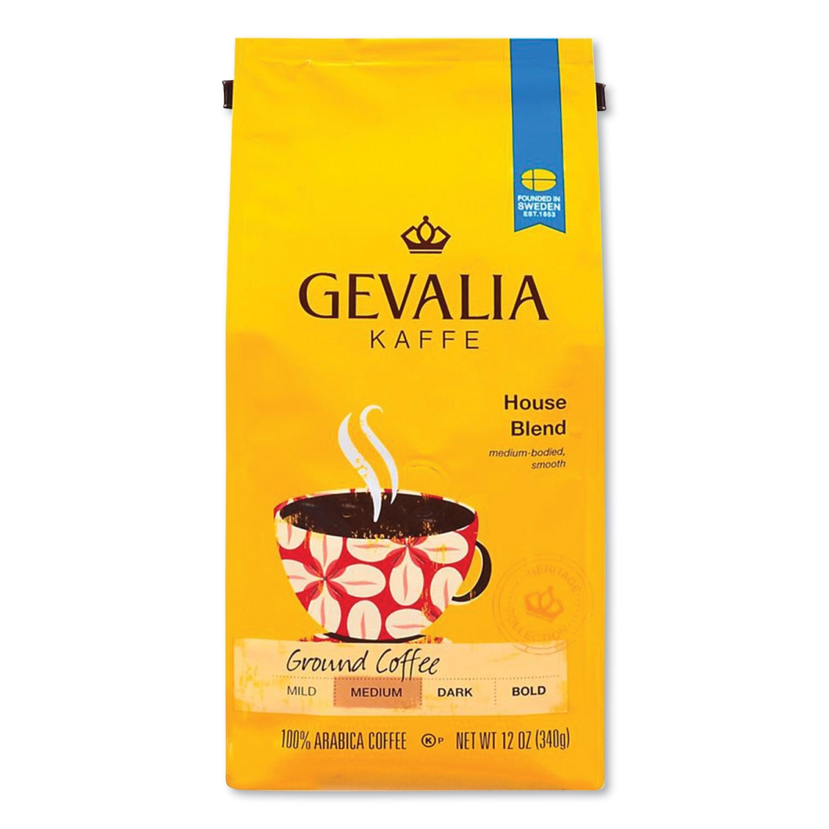 Picture of Gevalia GEN04358 12 oz House Blend Ground Coffee