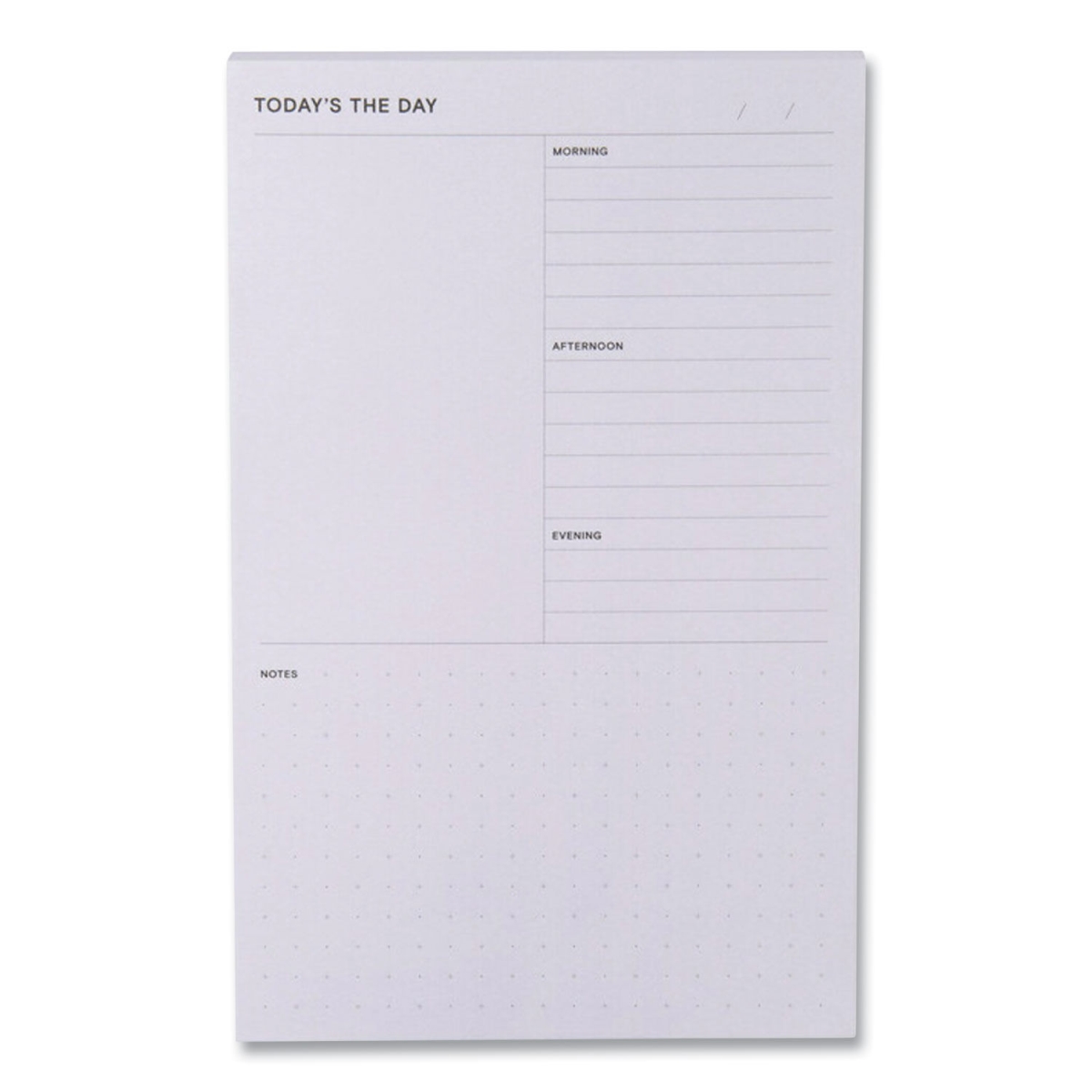Picture of 3M NTD58GRY 4.9 x 7.7 in. Daily Planner Pad&#44; Gray - 100 per Sheet