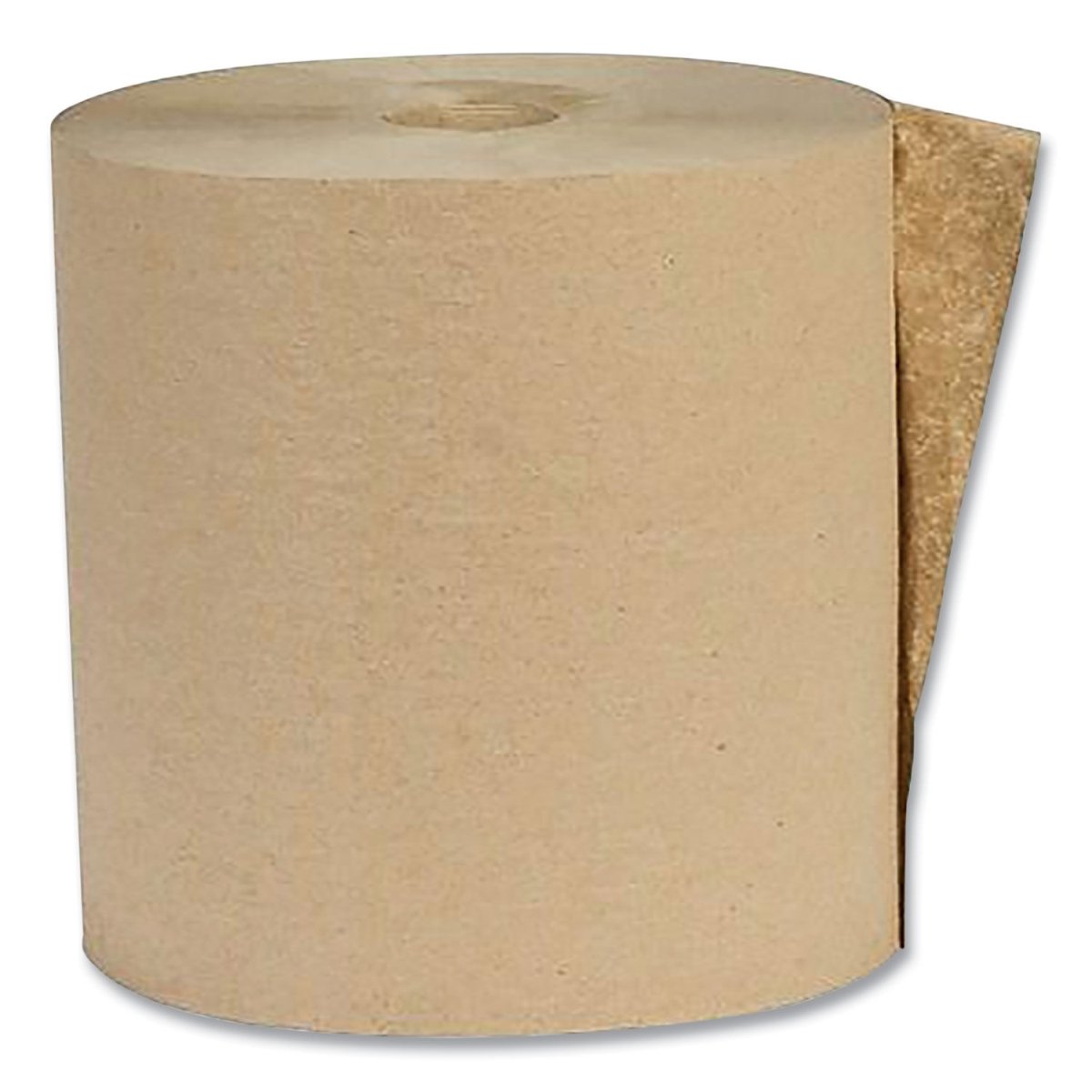 Picture of American Paper APVEK80166 7.88 in. x 800 ft. 1.6 in. Core 1-Ply Recycled Hardwound Paper Towels, Kraft - 6 Rolls per Case