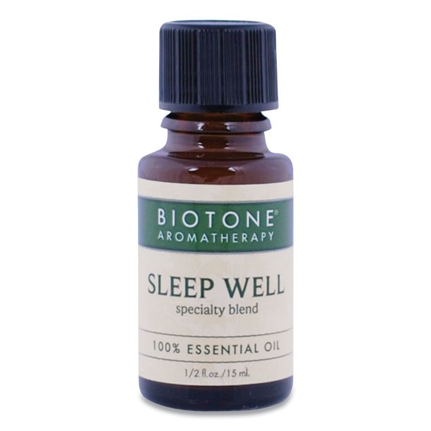 Picture of Biotone BAEOSLEHZ 0.5 oz Sleep Well Essential Oil&#44; Woodsy Scent