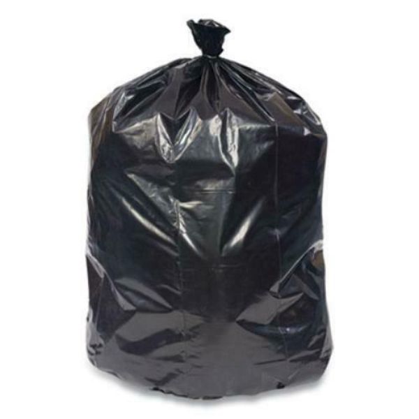Picture of Coastwide Professional CW18182-H6036LK 30 gal Low Density Trash Bags&#44; Black - 0.45 Mil