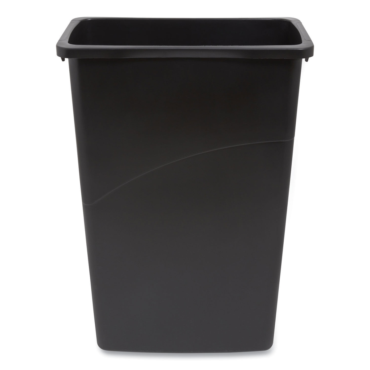 Picture of Coastwide Professional CW56433 10.25 gal Plastic Open Top Indoor Trash Can&#44; Black