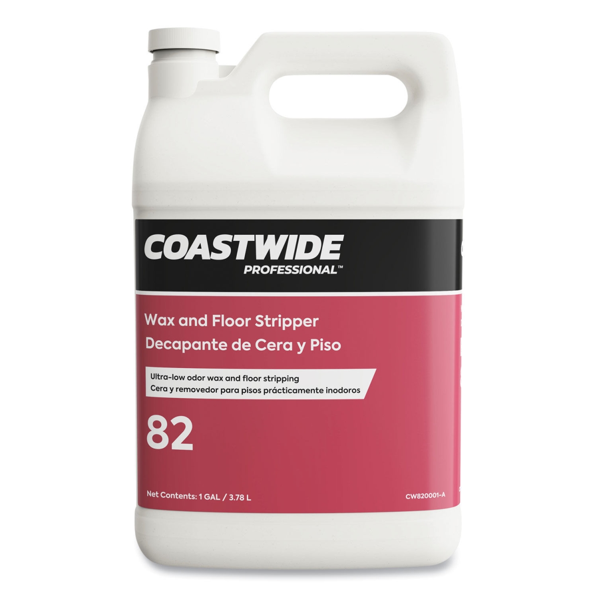 Picture of Coastwide Professional CW820001-A 1 gal Wax & Floor Stripper Ultra-Low Odor Soap Scent - 4 Count