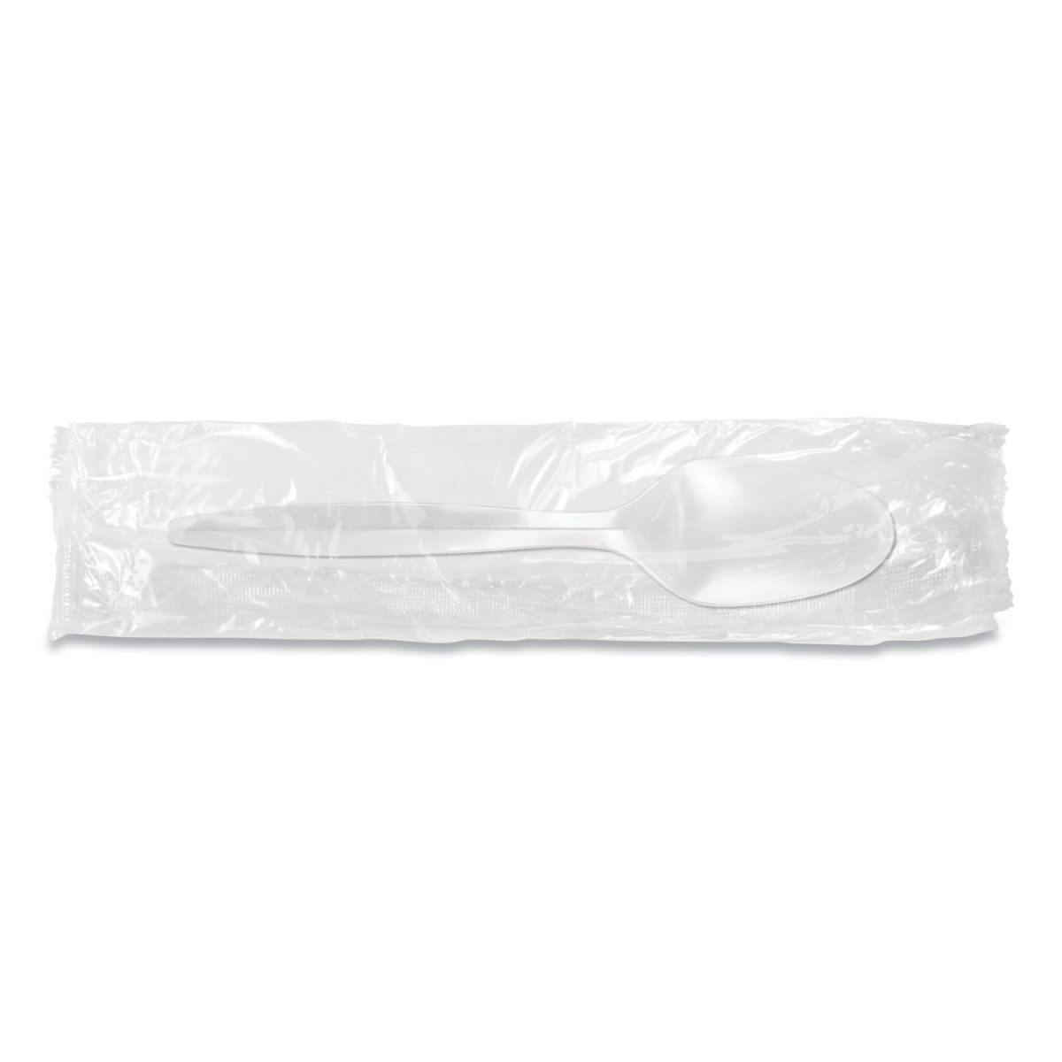 Picture of Berk Enterprises 1103000 Individually Wrapped Mediumweight Cutlery Spoon, White
