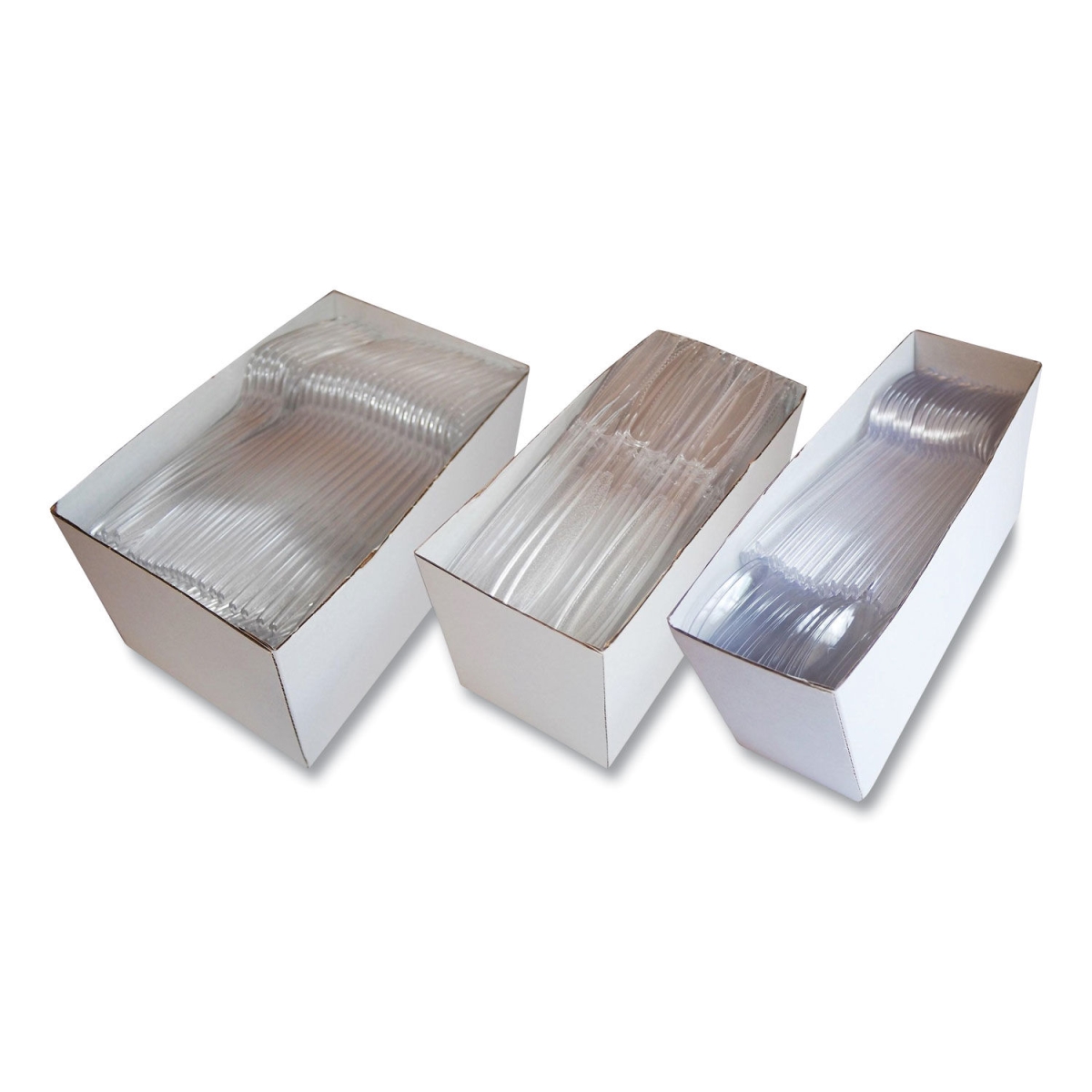 Picture of Berk Enterprises 1088008 Heavyweight Party Pack Forks&#44; Clear - Pack of 360