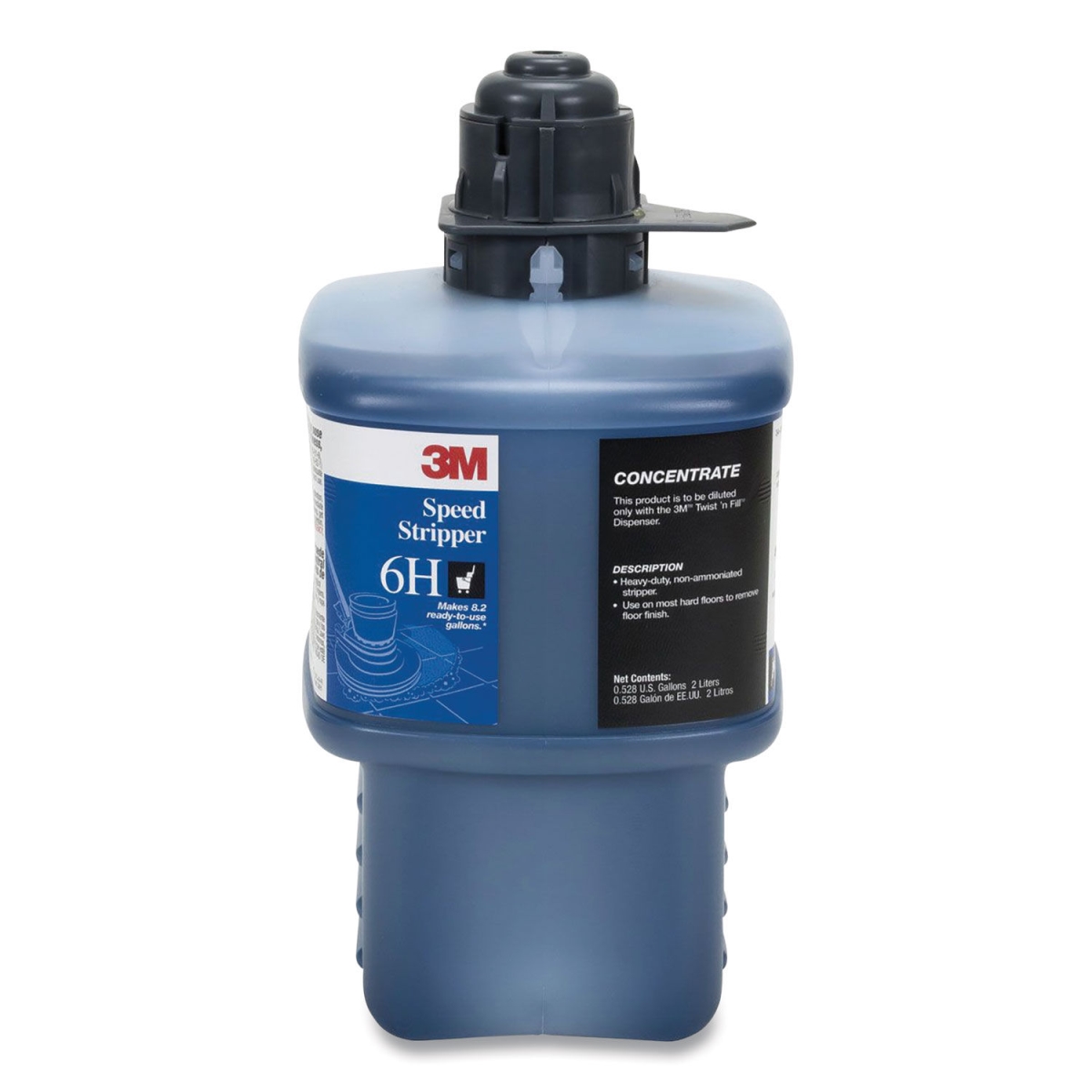 Picture of 3M MCO 19208 1.9 Liter Speed Stripper Concentrate Floor Cleaner for Twist N Fill Bottle