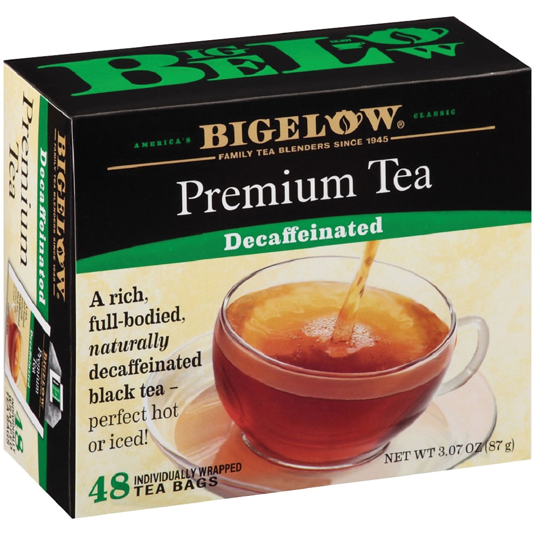 Picture of Bigelow RCB00356 Premium Decaffeinated Black Tea - 48 Tea Bags per Box