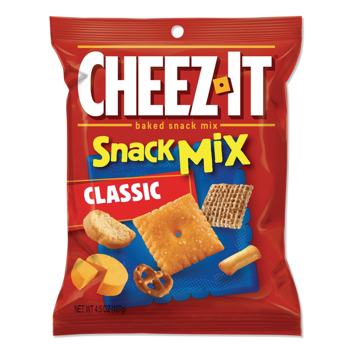 Picture of Kelloggs KEE57715 4.5 oz Cheez-It Baked Snack Mix Classic Cheese - Pack of 6