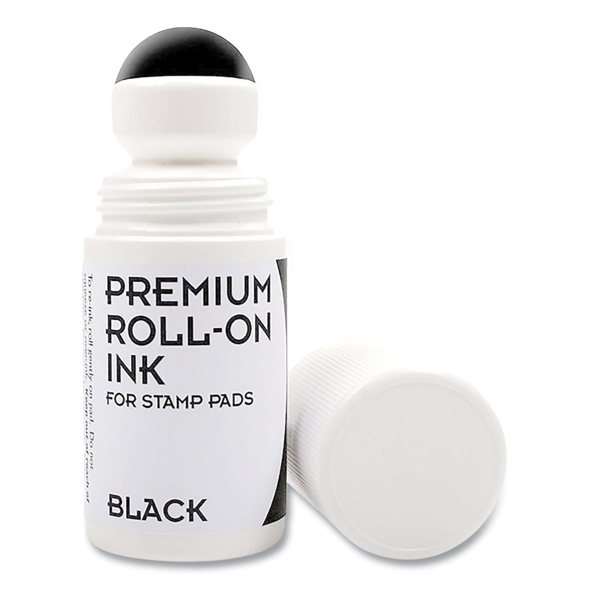 Picture of Consol Stamp 030259 2 oz Premium Roll-On Ink Refill Stamp&#44; Black