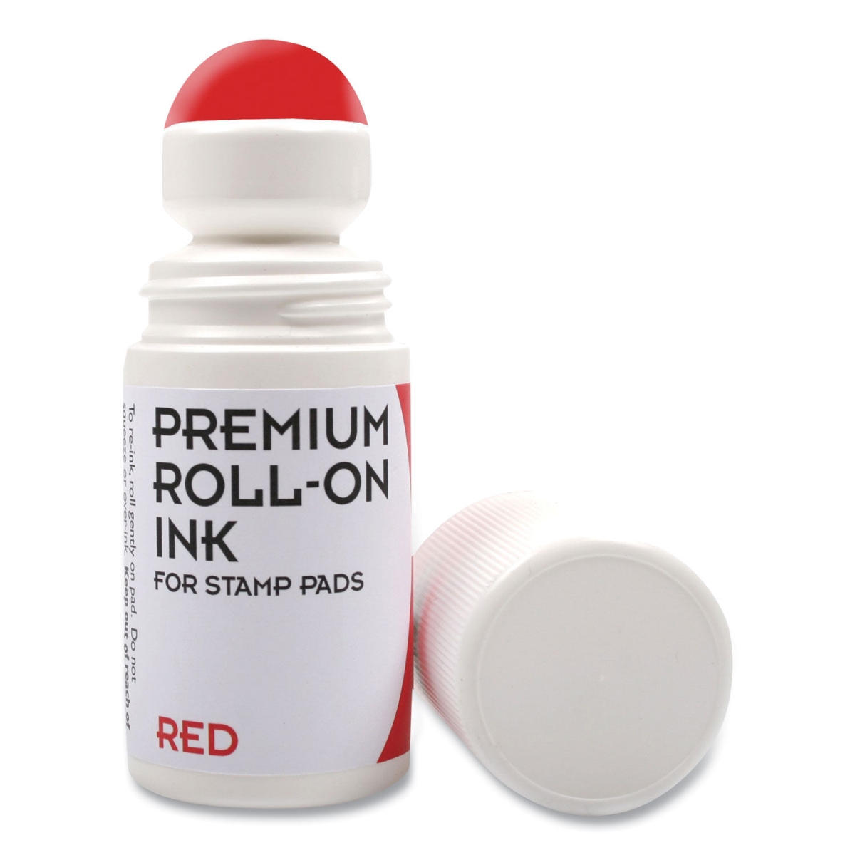 Picture of Consol Stamp 030260 2 oz Premium Roll-On Ink Refill Stamp&#44; Red