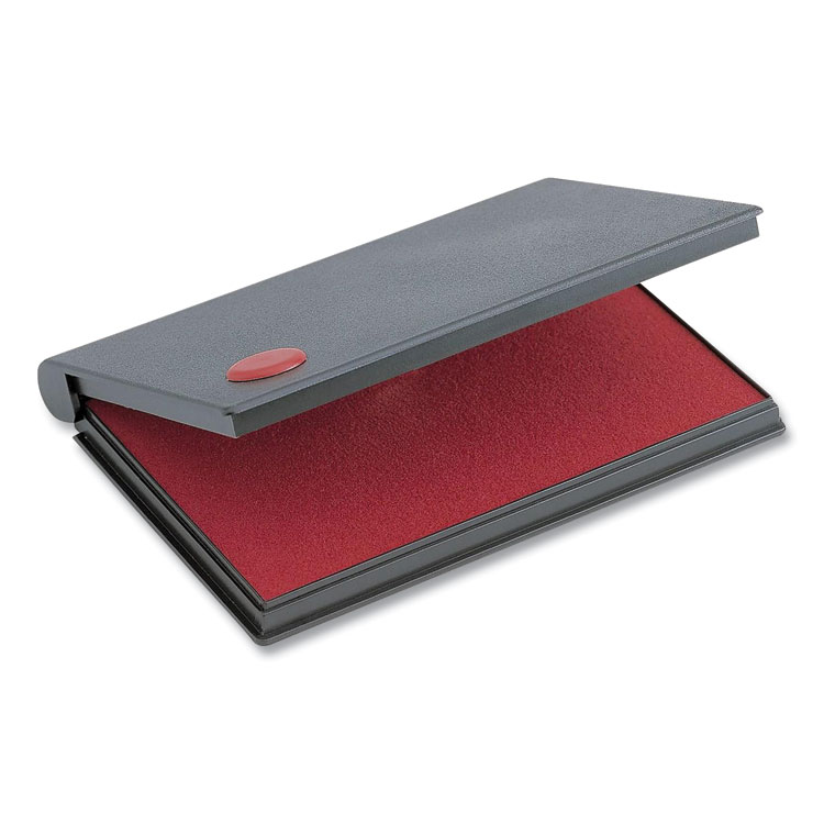 Picture of Consolidated Stamp 090410 4.25 x 2.75 in. No. 1 Cosco 2000 Plus One-Color Felt Stamp Pad&#44; Red
