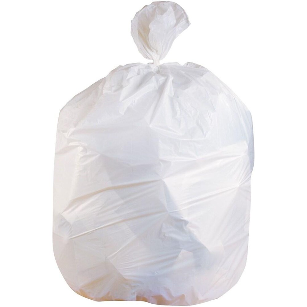 Picture of Coastwide Professional CW18192-H8046EW 45 gal Low Density Trash Bags&#44; White - 0.74 Mil