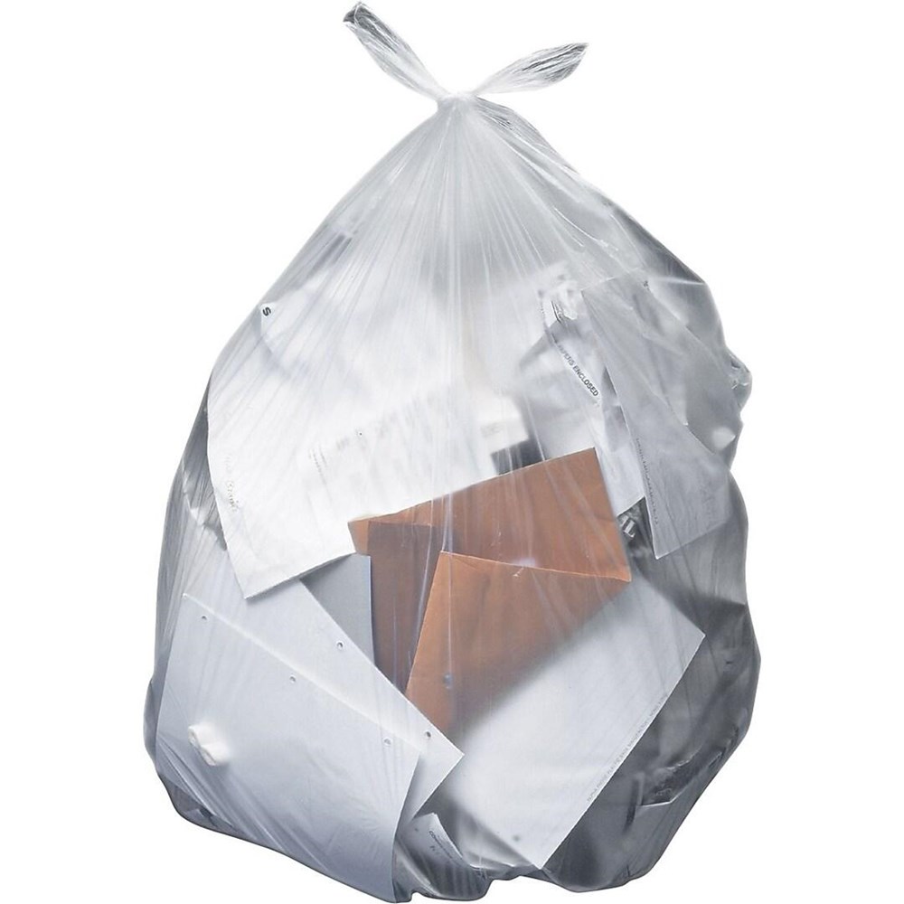 Picture of Coastwide Professional CW25528-H7658PC 60 gal Low Density Trash Bags&#44; Clear - 1.3 Mil