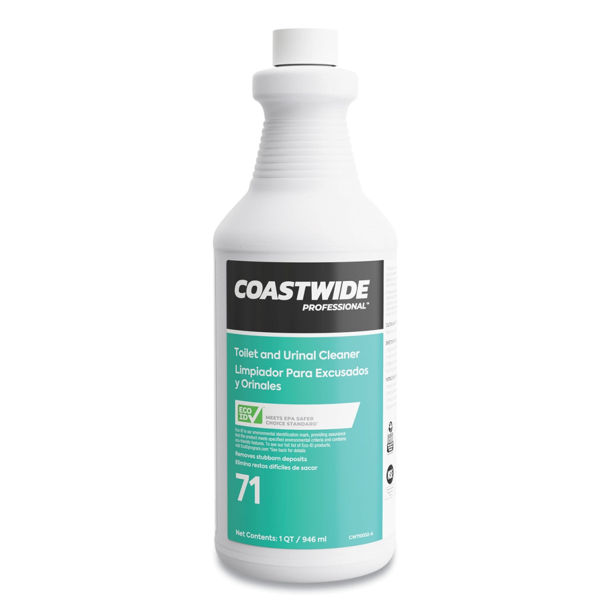 Picture of Coastwide Professional CW710032-A 1 qt. Multi-Purpose Washroom Toilet Cleaner 71 - 6 per Case