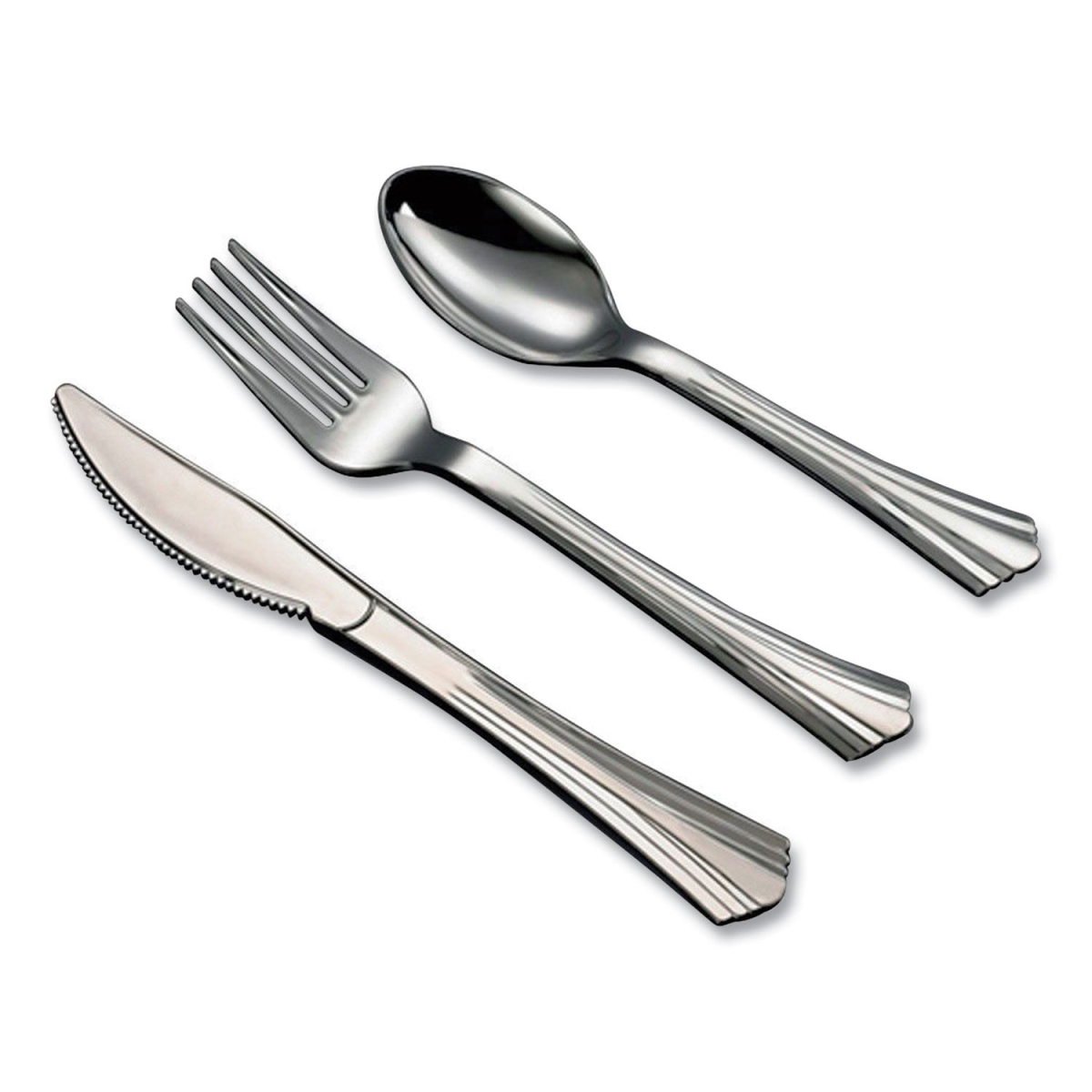 Picture of Tablemate 8305A-SV Sterling Assorted Plastic Cutlery&#44; Silver