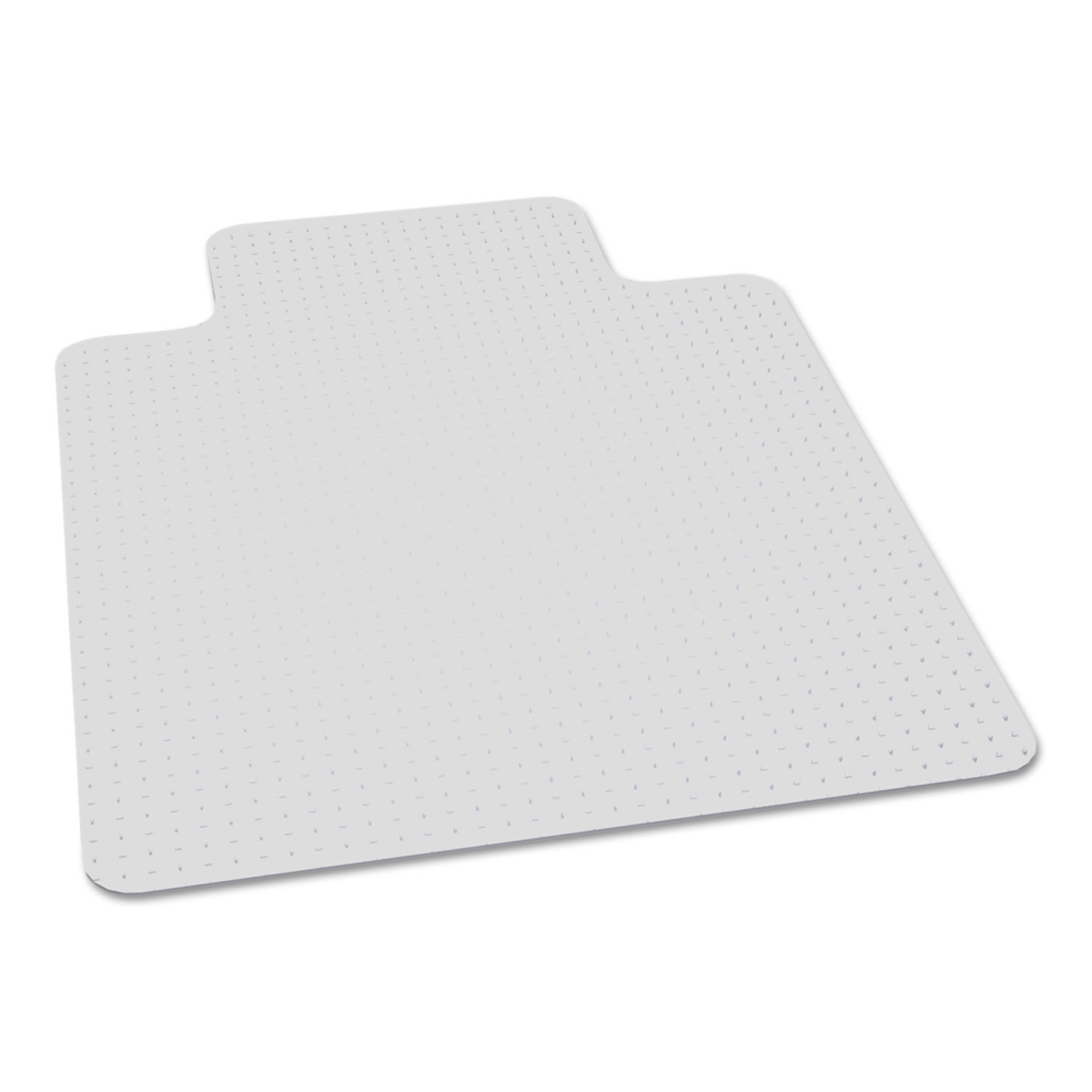 Picture of Abilityone 7220016568326 36 x 48 in. Skilcraft Biobased Chair Mat for Low & Medium Pile Carpet&#44; Clear - 20 x 12 in.