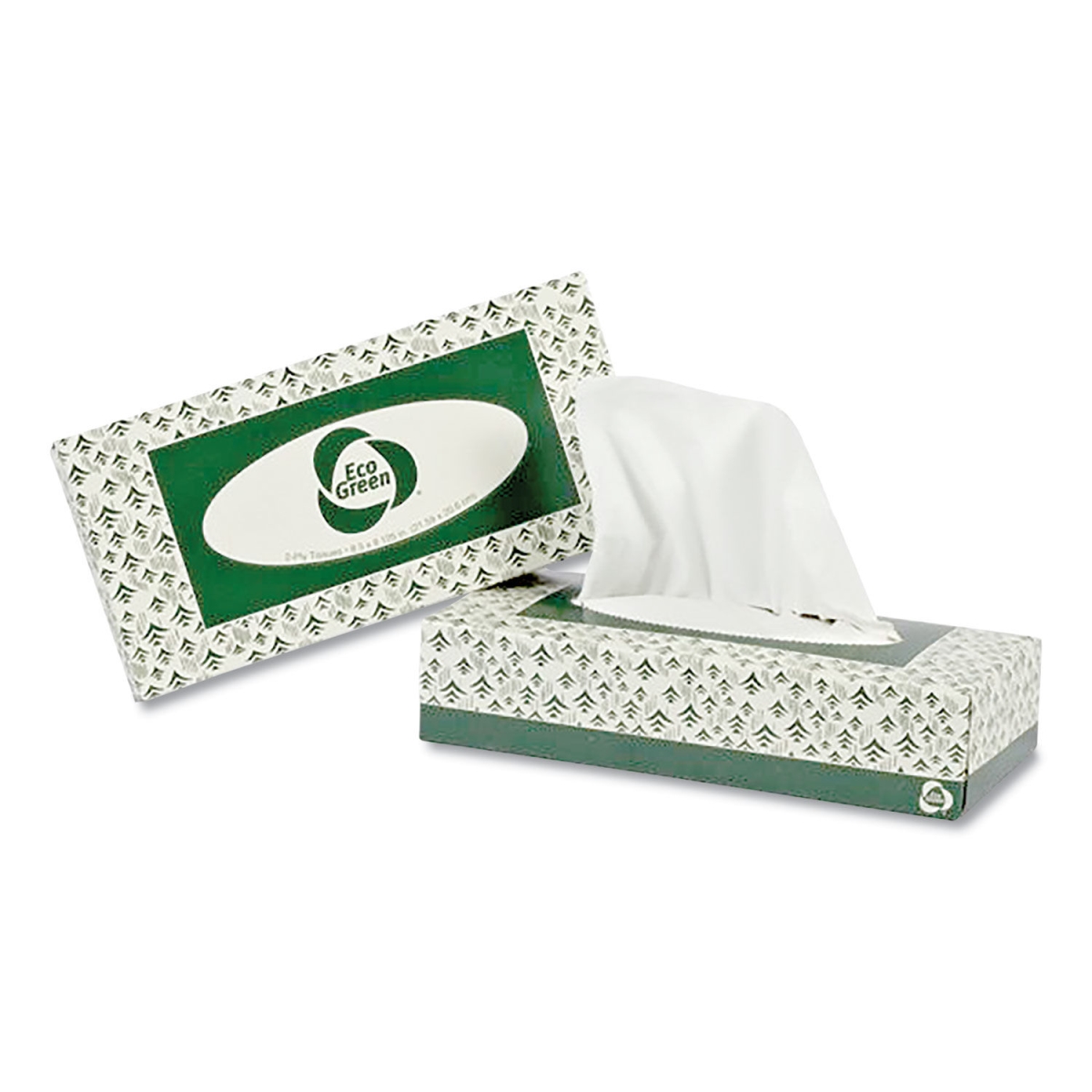 Picture of American Paper EF150 Recycled Two-Ply Facial Tissue, White - 150 Sheet per Box - 20 Boxes per Case