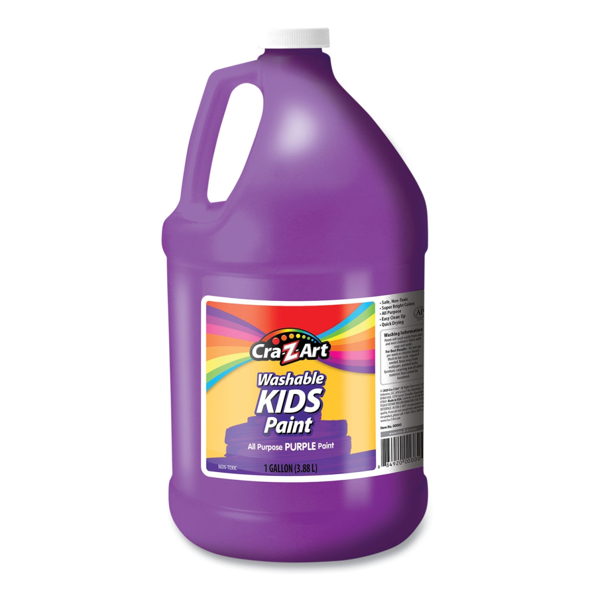 Picture of Larose Industries 760022 1 gal Washable Kids Paint&#44; Purple