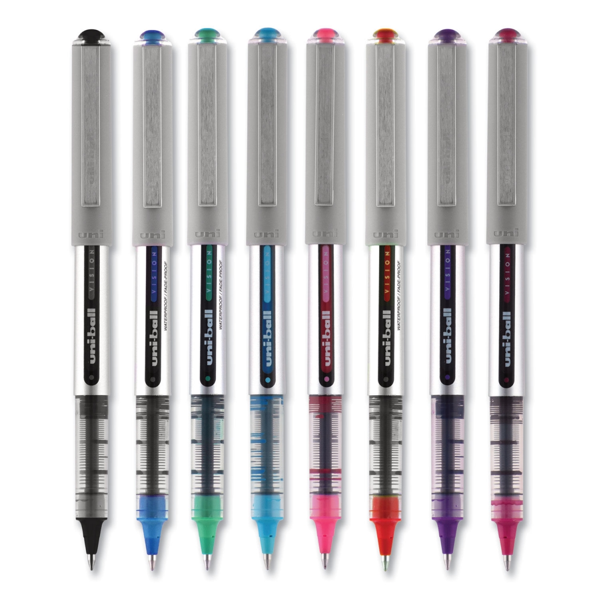 0.7 mm Vision Roller Ball Pen Stick, Assorted Ink