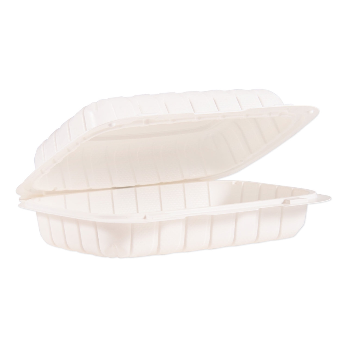 Picture of Dart 206MFPPHT1 Hinged Lid Hoagie Container&#44; White