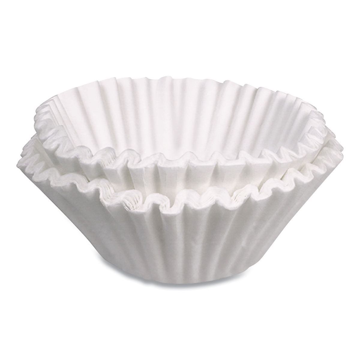 Picture of Bunn-O-Matic BUN00518 12 Cup Size Flat Bottom Coffee Filters - 3000 Count