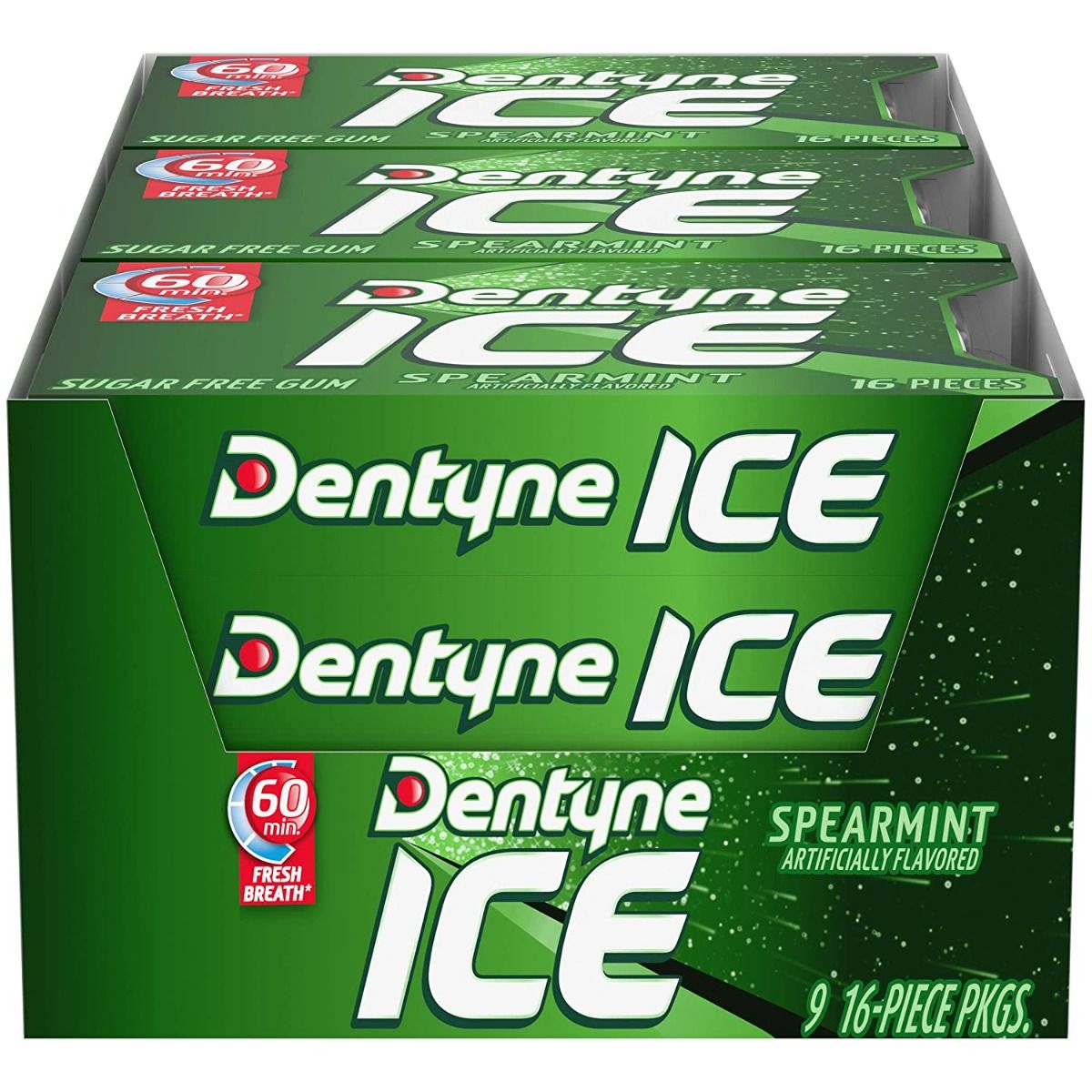 Picture of Mondelez International AMC31500 Dentyne Ice Spearmint Sugar Free Chewing Gum