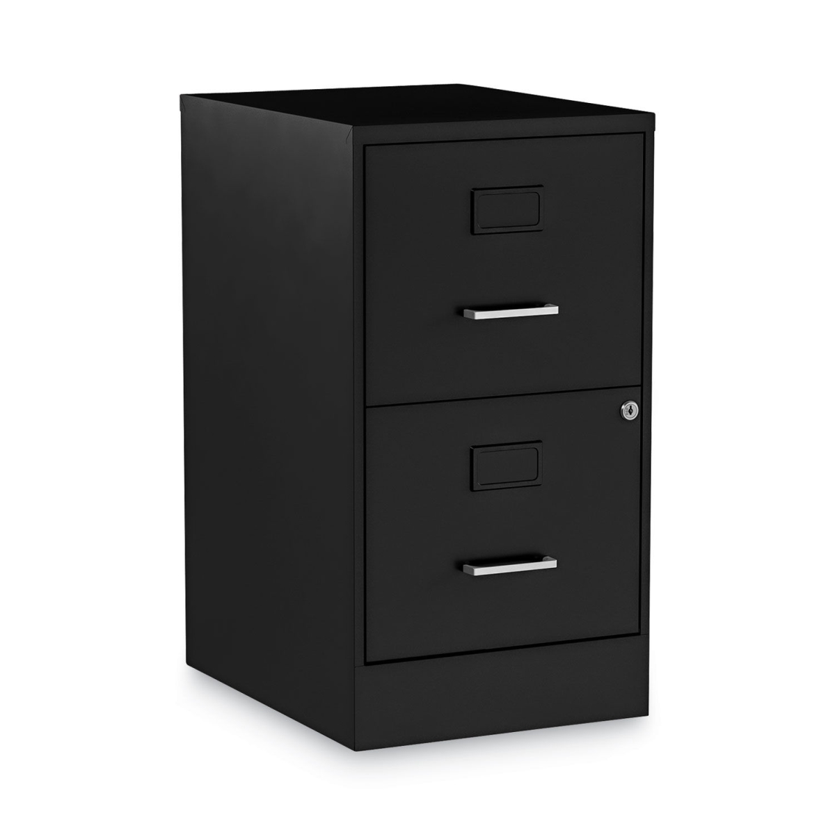 Picture of Alera 2806262 Letter Size 2 Drawers Soho Vertical File Cabinet&#44; Black