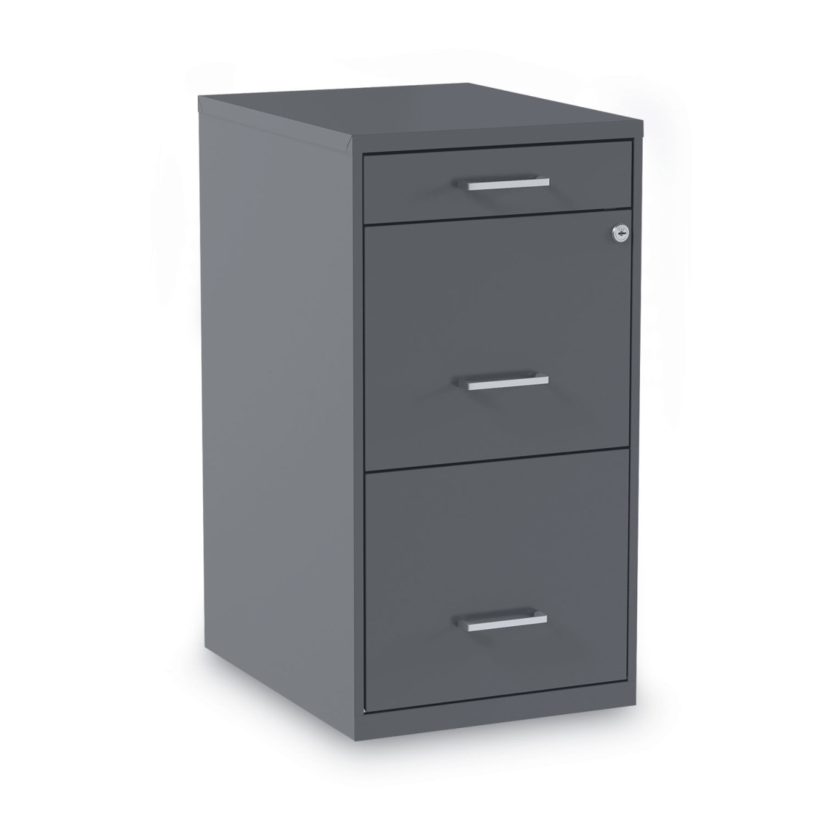 Picture of Alera 2806768 Letter Size 3 Drawers Soho Vertical File Cabinet&#44; Charcoal