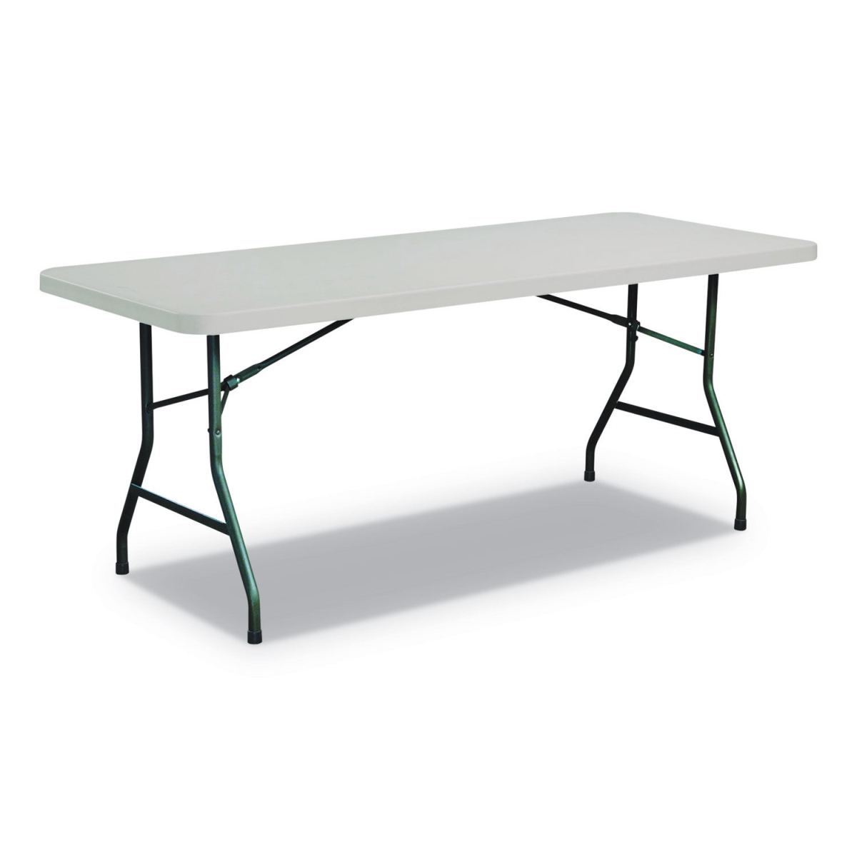 Picture of Alera ALEPT7230G 72 x 30 in. Rectangular Plastic Folding Table&#44; Gray